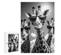 Puzzle pour Adolescents 1000 PCS Pièces De Puzzle Giraffe Rap Cover Puzzles pour Adolescents - Décoration Murale - Cadeaux pour Femmes, Amis Et Famille 1000 PCS
