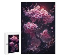 Puzzle pour Adolescents 1000 PCS Pièces De Puzzle Sakura Cherry Blossom Puzzles pour Adolescents - Décoration Murale - Cadeaux pour Femmes, Amis Et Famille 1000 PCS