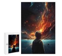 Puzzle pour Adolescents 1000 PCS Pièces De Puzzle Space Explorer's Journey -5 Puzzles pour Adolescents - Décoration Murale - Cadeaux pour Femmes, Amis Et Famille 1000 PCS