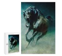 Puzzle pour Adolescents 1000 PCS Pièces De Puzzle The Stallion Puzzles pour Adultes, Jeu Familial Anti-Stress, Défi À Relever 1000 PCS