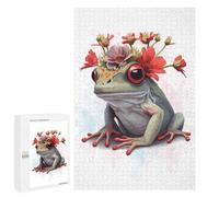 Puzzle pour Adolescents 1000 PCS Red Eyed Tree Frog Art Puzzles pour Adolescents - Jouets Anti-Stress - Assemblage De Motifs - Cadeaux Uniques pour Anniversaire Et Noël 1000 PCS