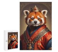 Puzzle pour Adolescents 1000 PCS Red Panda King Puzzles pour Adolescents - Jouets Anti-Stress - Améliore La Mémoire - Idéal comme Cadeau 1000 PCS