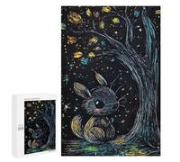 Puzzle pour Adolescents 1000 PCS Scratch Art Squirrel Puzzle Anti-Stress, Jouet De Décoration Intérieure, Cadeau Unique d'anniversaire Et De Noël 1000 PCS