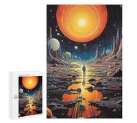 Puzzle pour Adolescents 1000 PCS Space Explorer's Journey -2 Puzzles pour Adultes Découpe De Précision Stimule Le Cerveau Jeu Amusant Et Stimulant pour Toute La Famille 1000 PCS