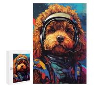 Puzzle pour Adolescents 1000 PCS Space Pup Adventure -62 Puzzles pour Adultes Découpe De Précision Stimule Le Cerveau Jeu Amusant Et Stimulant pour Toute La Famille 1000 PCS