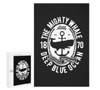 Puzzle pour Adolescents 1000 PCS The Mighty Whale Jeux De Puzzle en Famille pour S'amuser en Famille Cadeaux d'anniversaire Et Cadeaux Uniques 1000 PCS