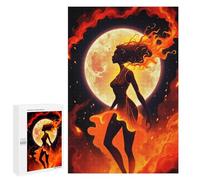 Puzzle pour Adolescents 1000 PCS Walk Through The Fire Puzzles pour Adolescents - Jouets Anti-Stress - Améliore La Mémoire - Idéal comme Cadeau 1000 PCS