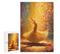 Puzzle pour Adolescents 1000 PCS Whirling Dervish in Golden Light Puzzles pour Adultes - Jeu Éducatif Anti-Stress Et Défi Unique 1000 PCS