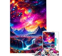 Puzzle pour Adolescents 1000 pièces Abstrait Soupir Difficile et Stimulant Jeu Familial Adapté aux Personnes de 14 Ans et Plus (50x75cm)