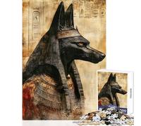 Puzzle pour Adolescents 1000 pièces Anu ieu égyptien Jeu éducatif à Assembler soi-même Cadeau d'anniversaire ou de Voyage (50x75cm)