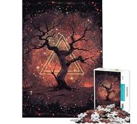 Puzzle pour Adolescents 1000 pièces Arbre de la Sagesse étoilée Puzzle Adulte à Monter soi-même Jouet idéal pour Passer Le Temps Pendant Les Vacances à la Maison Offre spéciale comme Cadeau
