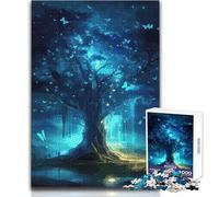 Puzzle pour Adolescents 1000 pièces Arbre Magique - Profitez de Moments de détente et de Calme - Découpe Nette et résistante - Jeu de Loisirs créatifs - Dimensions:50x75cm