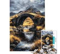 Puzzle pour Adolescents 1000 pièces Arche des Anciens sentinelles Jeu de réflexion Stimulant la rapidité d'exécution Exercice cérébral (Dimensions 50x75cm)