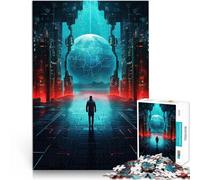 Puzzle pour Adolescents 1000 pièces Art sur Internet Jouet éducatif d'apprentissage Convient pour la décoration de Bureau 38x26cm