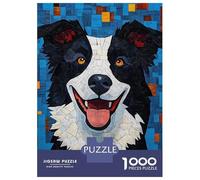 Puzzle pour Adolescents 1000 Pièces Aurora Over Polar Bears Puzzles pour Adultes Jeu Familial Anti-Stress Interaction Parent-Enfant 70x50cm/1000pcs