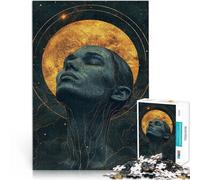 Puzzle pour Adolescents 1000 pièces Avatar de tristesse Défi Difficile pour soulager Le Stress Œuvre d'art 75x50cm