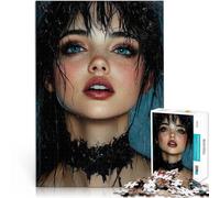 Puzzle pour Adolescents 1000 pièces Belle Fille Vampire Réduction du Stress intéressante est idéal comme Cadeau pour Toute la Famille 38x26cm