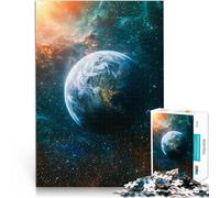 Puzzle pour Adolescents 1000 pièces Belle Terre Difficile à réaliser mais Amusant et Humoristique Une œuvre d'art 38x26cm