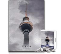 Puzzle pour Adolescents 1000 pièces Berlin - Idée Cadeau éducative et ludique pour Une soirée Jeux en Famille - Format 38x52cm