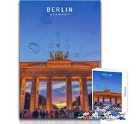 Puzzle pour Adolescents 1000 pièces Berlin - Idée Cadeau éducative et ludique pour Une soirée Jeux en Famille - Format 38x52cm