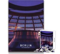 Puzzle pour Adolescents 1000 pièces Berlin - Idée Cadeau éducative et ludique pour Une soirée Jeux en Famille - Format 38x52cm
