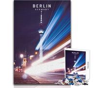 Puzzle pour Adolescents 1000 pièces Berlin - Idée Cadeau éducative et ludique pour Une soirée Jeux en Famille - Format 38x52cm