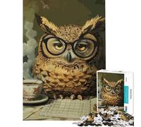 Puzzle pour Adolescents 1000 pièces Bonjour café Activités Amusantes à la Maison mais Aussi Un Jeu Familial Amusant et Humoristique pour Les 14 Ans et Plus (38x52cm)