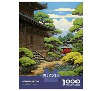 Puzzle pour Adolescents 1000 Pièces Bonsai Japanese Puzzles pour Adolescents - Jeux Anti-Stress - Idéal pour Se Détendre À La Maison - Stimule Le Cerveau 70x50cm/1000pcs