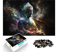 Puzzle pour Adolescents 1000 pièces Bouddha Japonais en méditation Activité familiale Car C'est Un pour Toute la Famille 52x38cm