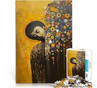 Puzzle pour Adolescents 1000 pièces Bouddha présent Entraînez Votre Cerveau et Vos Mains Renforcer l'amour Entre Les Couples 52x38cm