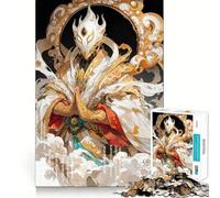 Puzzle pour Adolescents 1000 pièces Captain Wise Voice Décoration découpée soignée Jouet créatif et Amusant Jeu de Paix Pièce d'art de Noël (38x26cm)