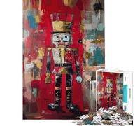 Puzzle pour Adolescents 1000 pièces Casse-Noisette Original Art Abstrait Défi éducatif Décoration d'intérieur Jeu éducatif pour 14 Ans et Plus Jeu de Puzzle proposé (38x26cm)