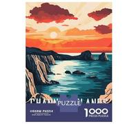 Puzzle pour Adolescents 1000 Pièces Channel Islands National Park Sunset Puzzles pour Adultes, Jouets Anti-Stress, Difficile, Cadeau d'anniversaire Unique 70x50cm/1000pcs
