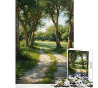 Puzzle pour Adolescents 1000 pièces Chemin ombré Jeu Manuel Difficile Anti-Stress Améliore l'amour Entre Les Couples (38X52CM)