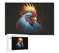 Puzzle pour adolescents 1000 pièces Colorful Art Print-2 Puzzle pour adultes, jeux amusants, analyse et logique interaction parents-enfants 1000 pièces