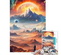Puzzle pour Adolescents 1000 pièces Colosse Solaire Jeu éducatif Stimulant Jouet Cadeau de Père Noël Secret Amusant et Humoristique (Taille 50x75cm)