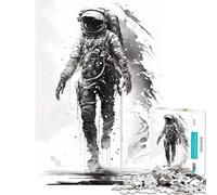 Puzzle pour Adolescents 1000 pièces Conquérants de l'espace Jeu Familial addictif pour cultiver la Patience Améliore la mémoire (Dimensions 38x52cm)