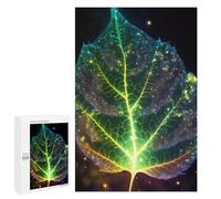 Puzzle pour adolescents 1000 pièces Cosmic Garden Leaf Puzzle pour adultes Jouets anti-stress pour le plaisir familial interaction entre parents et enfants 1000 pièces