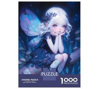 Puzzle pour Adolescents 1000 Pièces Cute Celestial Chibi Fairy Puzzles pour Adultes Jeux De Détente Découpe De Précision Offre Spéciale pour Toute La Famille 52x38cm/1000pcs