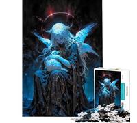 Puzzle pour Adolescents 1000 pièces Divine Marie Activités Amusantes à la Maison Améliore la mémoire Jeu Manuel pour Les 14 Ans et Plus (38x52cm)