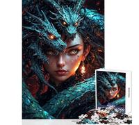 Puzzle pour Adolescents 1000 pièces Double Trouble Puzzle 1000 pièces Jouet éducatif Cadeau d'anniversaire Défi Difficile (50x75cm)