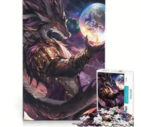 Puzzle pour Adolescents 1000 pièces Dragon Galaxie Céleste Anime, Décoration Murale Jouet, pour s'amuser en Famille, Cadeau d'anniversaire, Cadeau de Voyage, 38x52cm