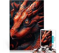 Puzzle pour Adolescents 1000 pièces Dragon Mon drôle d'ami Jeu Familial Anti-Stress Défi Difficile Cadeau Amusant 52x38cm