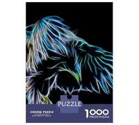 Puzzle pour Adolescents 1000 Pièces Eagle Fractal Puzzle pour Adultes, Jouet, Décoration Murale, Amusant Et Humoristique, Idéal comme Cadeau 52x38cm/1000pcs