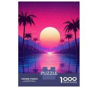Puzzle pour Adolescents 1000 Pièces Electric Horizon Hues Puzzle Adulte, Jouet, Décoration Murale, Améliore La Mémoire, Cadeaux De Noël Et d'anniversaire 52x38cm/1000pcs