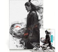 Puzzle pour Adolescents 1000 pièces Esprit samouraï Jeux relaxants décoration Murale Cadeaux pour Les Amis et la Famille 38x26cm