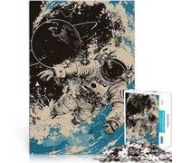 Puzzle pour Adolescents 1000 pièces Explorateur de l'espace Jouet éducatif d'apprentissage Convient aux Couples 38x26cm
