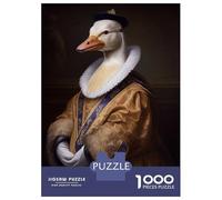 Puzzle pour Adolescents 1000 Pièces Expressionist The Great Wave - Bold Contemporary Art Reinterpretation Puzzles pour Adultes Jeu Familial Anti-Stress Interaction Parent-Enfant 70x50cm/1000pcs
