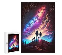 Puzzle pour adolescents 1000 pièces Family Cosmos Trip Puzzle pour adolescents Jouets anti-stress Amélioration de la mémoire 1000 pièces