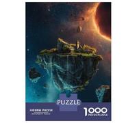 Puzzle pour Adolescents 1000 Pièces Floating Island Puzzles pour Adultes, Jeu Familial, Analyse Et Logique, Cadeaux Uniques d'anniversaire Et De Noël 38x26cm/1000pcs